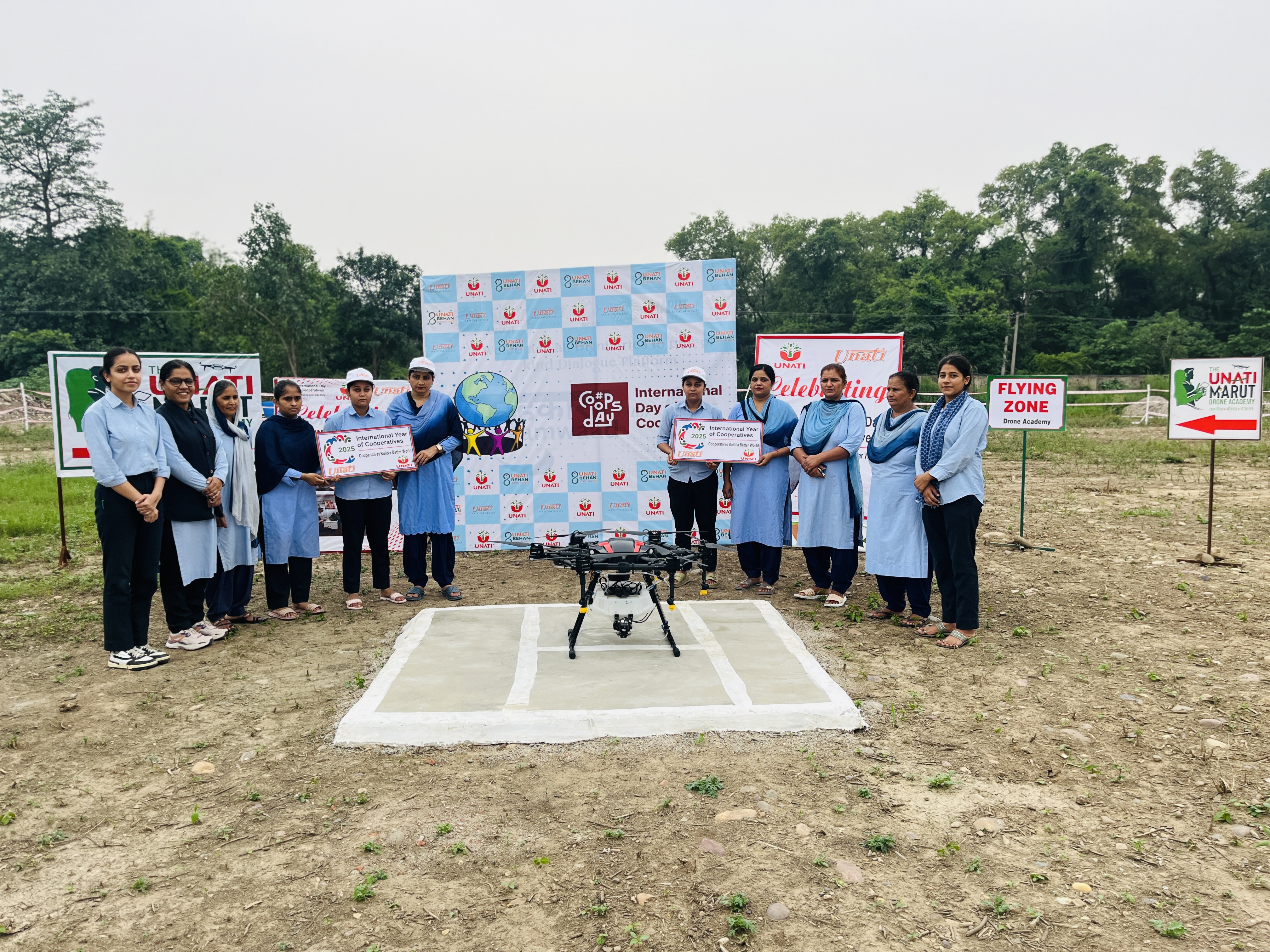 International Cooperative Day Drone Show